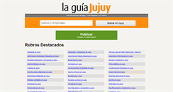 Desktop Screenshot of guiajujuy.com.ar