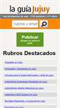 Mobile Screenshot of guiajujuy.com.ar